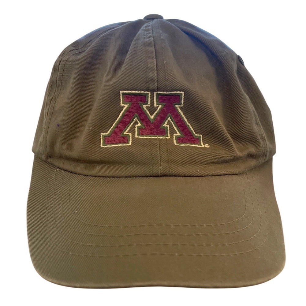 VTG Minnesota Golden Gophers College M Logo‎ Baseball SnapBack Hat Cap Yupoong